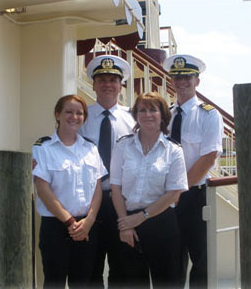 Lindsay Chambeau, Captain Lance Chambeau Jr., Mrs. Christina Chambeau, Captain Lance Chambeau III